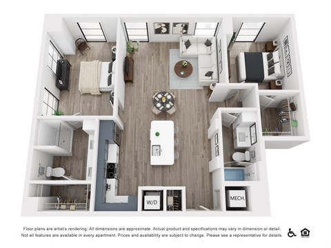 B8 bedroom floorplan